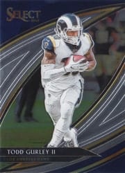 2019 Panini Select Base Set Todd Gurley II #220 card