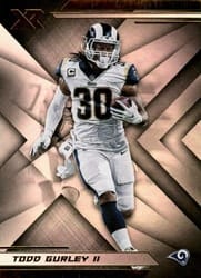 2019 Panini XR Base Set Todd Gurley II #6 card