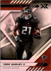 2020 Panini XR Base Set Todd Gurley II #47 card
