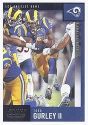 2020 Score Base Set Todd Gurley II #302 card