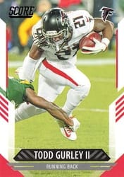 2021 Score Base Set Todd Gurley II #190 card