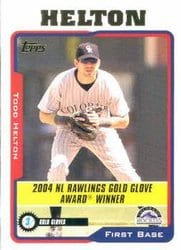 2005 Topps Base Set Todd Helton #706 card