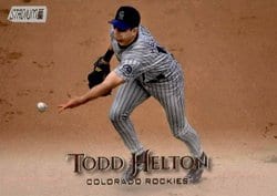 2019 Stadium Club Base Set Todd Helton #286 card