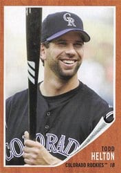 2021 Topps Archives Base Set Todd Helton #65