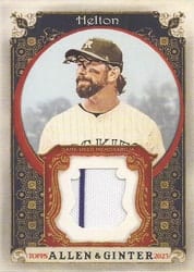 2023 Topps Allen & Ginter Relics (Pattern B) Todd Helton #AGRB-TH card