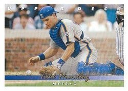 1993 Upper Deck Base Set Todd Hundley #293 card