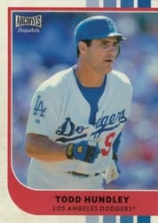 2021 Topps Archives Snapshots Base Set Todd Hundley #43 card