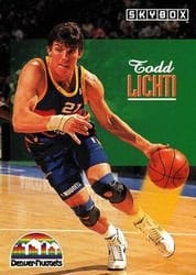 1992-93 SkyBox Base Set Todd Lichti #62 card