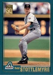 2001 Topps Base Set Todd Stottlemyre #21 card