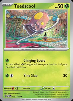 Paradox Rift Toedscool #15 card