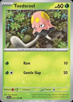 Stellar Crown Toedscool #17 card