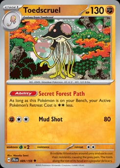 Journey Together Toedscruel #89 card