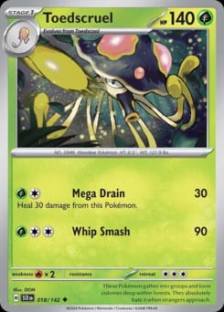 Stellar Crown Toedscruel #18 card