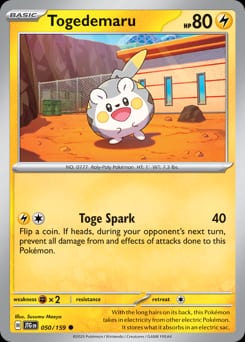 Journey Together Togedemaru #50 card