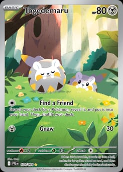 Phantasmal Flames Togedemaru #104 card