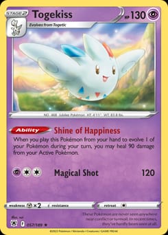 Astral Radiance Togekiss #57 card