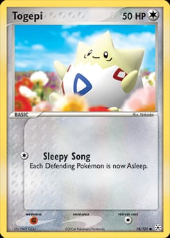 Hidden Legends Togepi #78 card