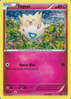 McDonald's Collection 2016 Togepi #9 card