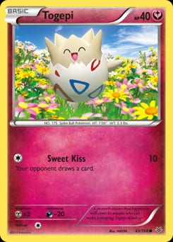Roaring Skies Togepi #43 card