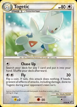 2010 HS—Undaunted Togetic #39 card