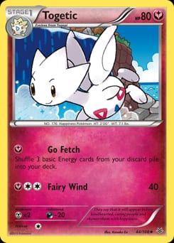 2015 Roaring Skies Togetic #44 card