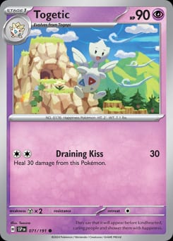 2024 Surging Sparks Togetic #71 card