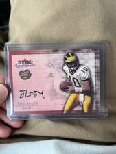 Tom Brady 2000 Fleer Autographics card