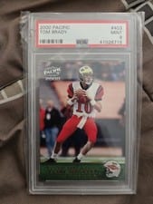 Tom Brady 2000 Pacific card