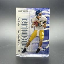 Tom Brady 2000 Skybox Impact card