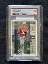 Tom Brady 2000 Upper Deck Victory card