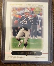 2005 Topps Tom Brady #10 card