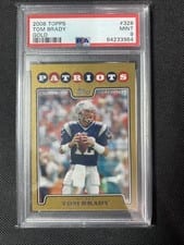 Tom Brady 2008 Topps card
