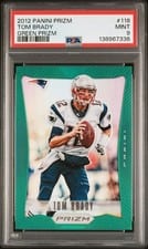 Tom Brady 2012 Panini Prizm card