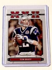 2013 Panini Prizm Monday Night Heroes Tom Brady #22 card