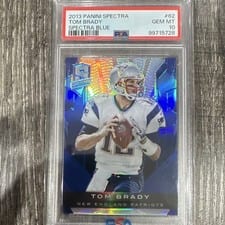 Tom Brady 2013 Panini Spectra card