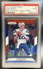 Tom Brady 2016 Panini Prizm card