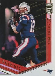 2018 Donruss Elite Base Set Tom Brady #92 card