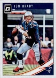 2018 Donruss Optic Base Set Tom Brady #65 card