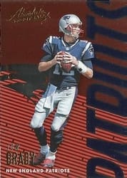 2018 Panini Absolute Base Set Tom Brady #64 card