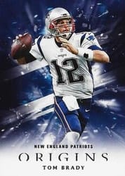 2018 Panini Origins Base Set Tom Brady #75 card
