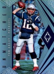 2018 Panini Phoenix Unmatched Tom Brady #1 card