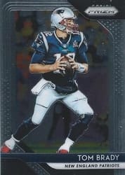 2018 Panini Prizm Base Set Tom Brady #69 card