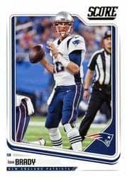 2018 Score Base Set Tom Brady #206 card