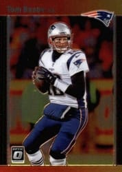 2019 Donruss Optic 1989 Tribute Tom Brady #89-12 card