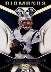 2019 Panini Certified Diamonds Tom Brady #DI-TB card