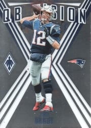 2019 Panini Phoenix QB Vision Tom Brady #8 card