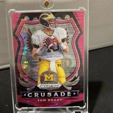 2019 Panini Prizm Draft Picks Tom Brady #100 card