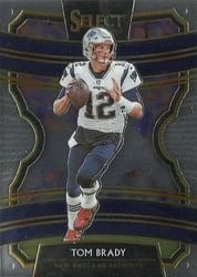 2019 Panini Select Base Set Tom Brady #1 card
