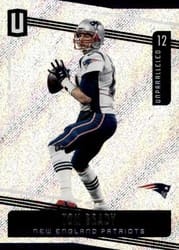 2019 Panini Unparalleled Base Set Tom Brady #13 card