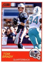 2019 Score Base Set Tom Brady #142 card